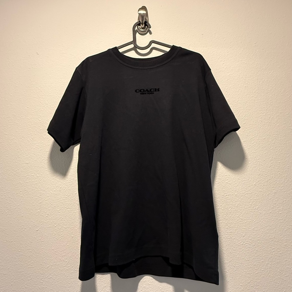 Coach Black Short Sleeve Tee
